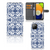 Samsung Galaxy A03 Hoesje Flower Blue