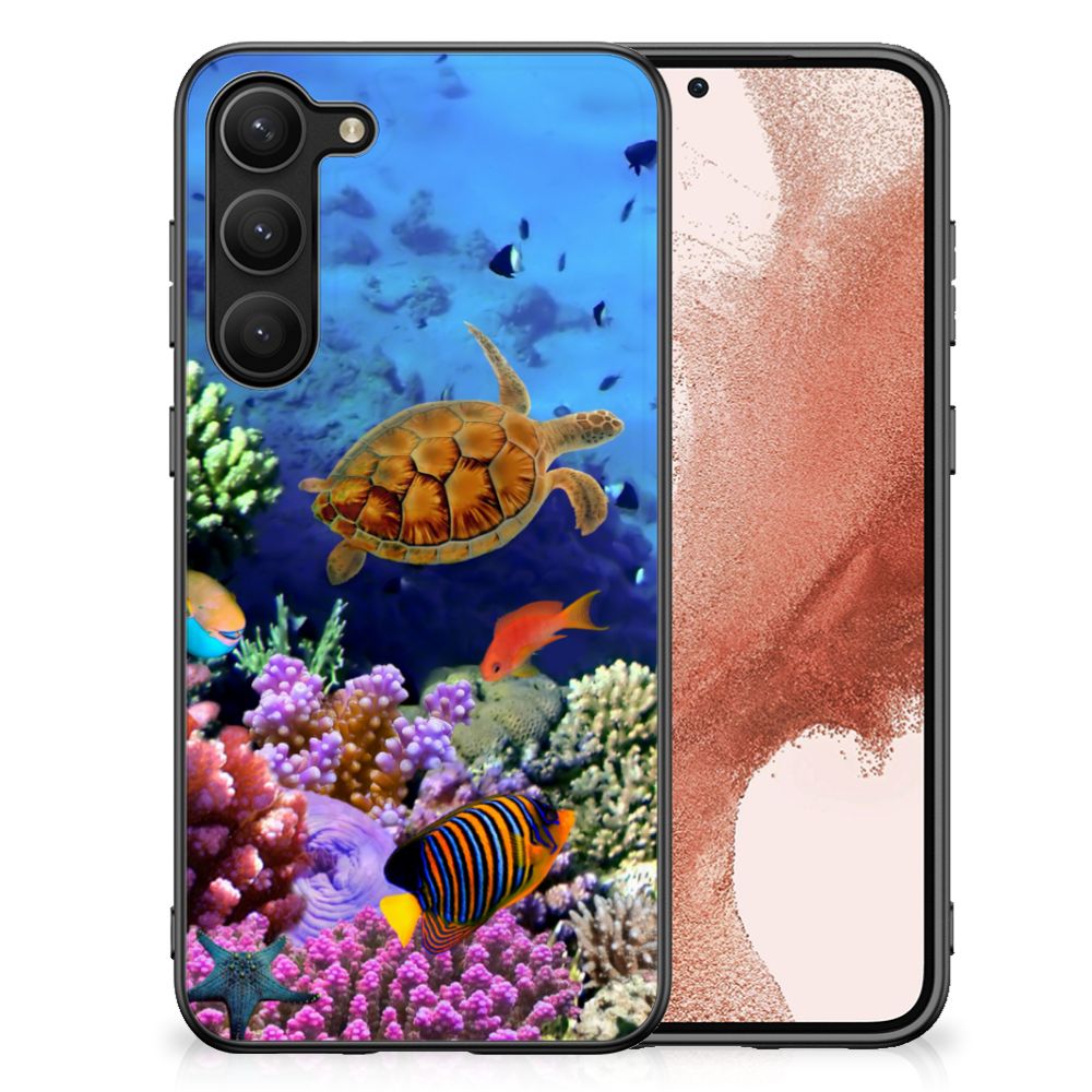 Samsung Galaxy S23 Plus Dierenprint Telefoonhoesje Vissen B2C Telecom