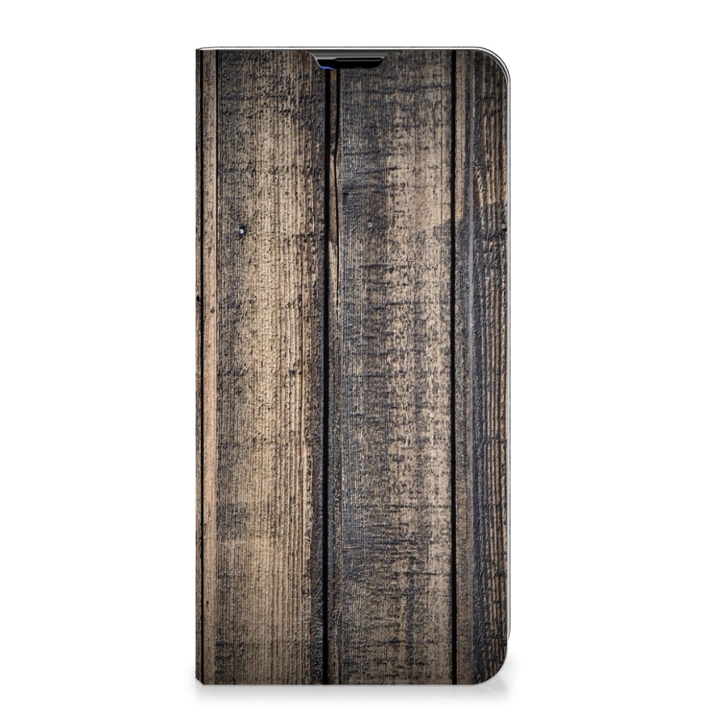 Samsung Galaxy A20s Book Wallet Case Steigerhout - B2C Telecom