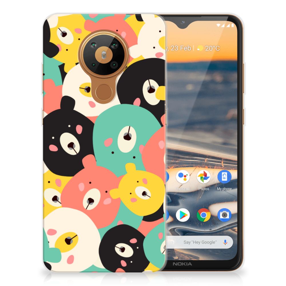 Nokia 5.3 Telefoonhoesje met Naam Bears B2C Telecom