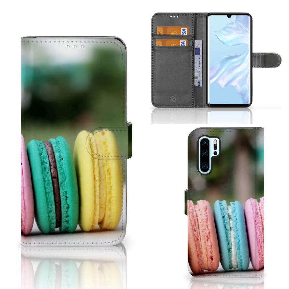 Huawei P30 Pro Book Cover Macarons