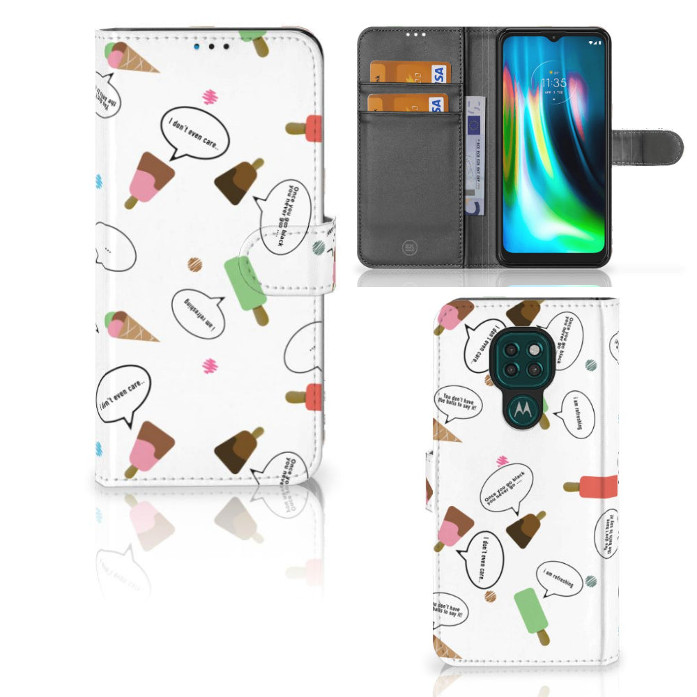 Motorola Moto G9 Play | E7 Plus Book Cover IJsjes