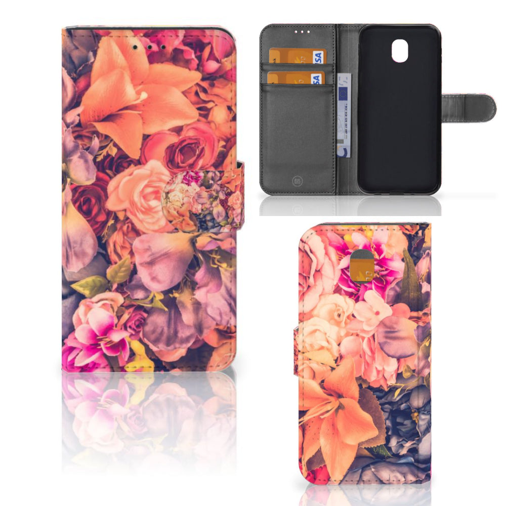 Samsung Galaxy J5 2017 Hoesje Bosje Bloemen