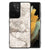 Samsung Galaxy S21 Ultra Marmeren Print Telefoonhoesje Marmer Beige B2C Telecom