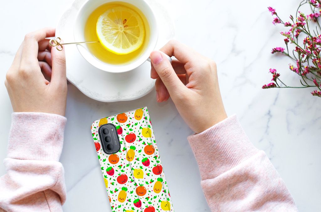 Motorola Moto G31 | G41 Flip Style Cover Fruits - B2C Telecom