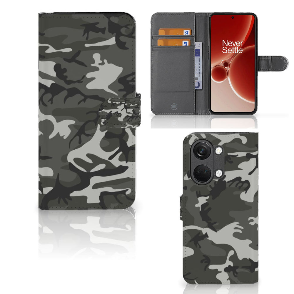 OnePlus Nord 3 Telefoon Hoesje Army Light