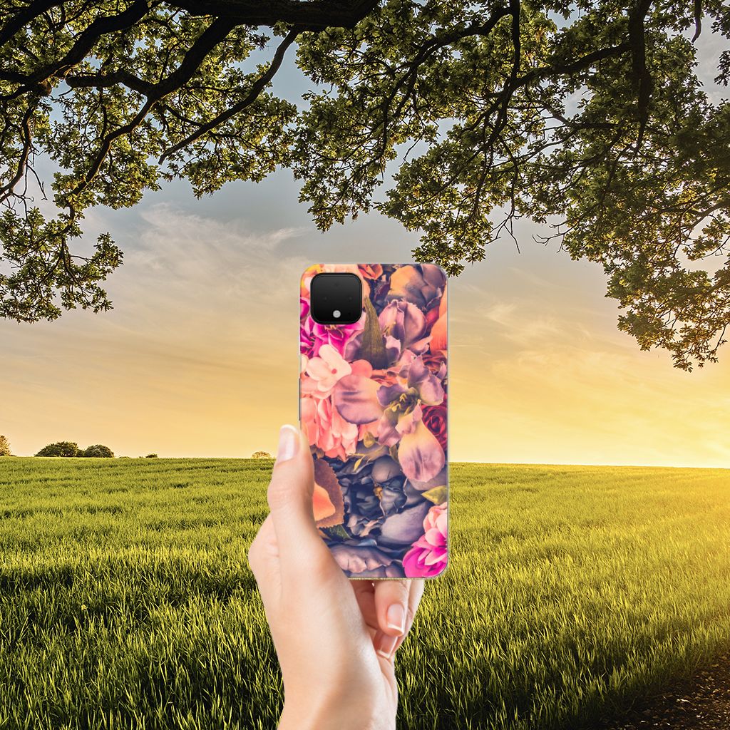 Google Pixel 4 XL TPU Case Bosje Bloemen