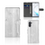 Samsung Galaxy Note 10 Book Style Case White Wood