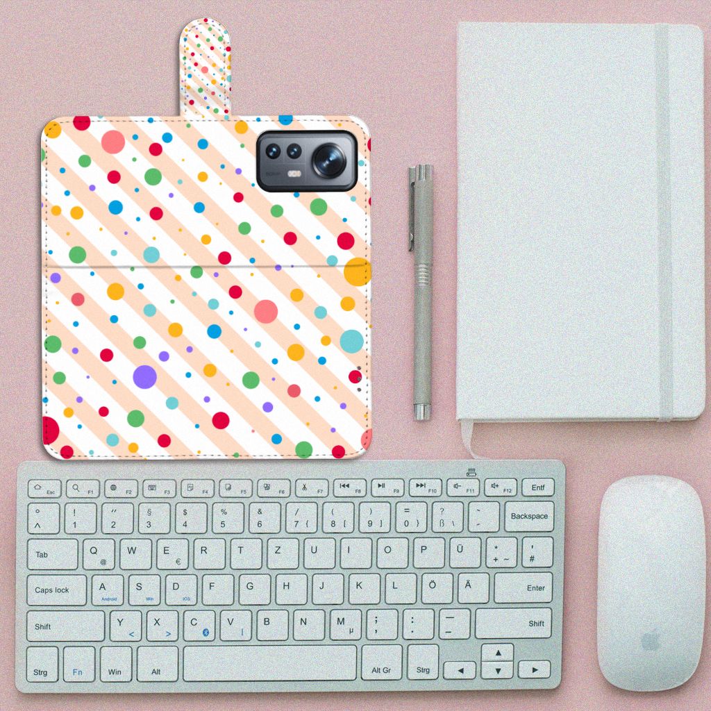 Xiaomi 12 Pro Telefoon Hoesje Dots