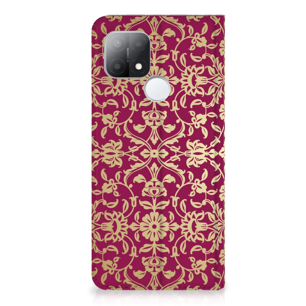 Telefoon Hoesje OPPO A15 Barok Pink - B2C Telecom