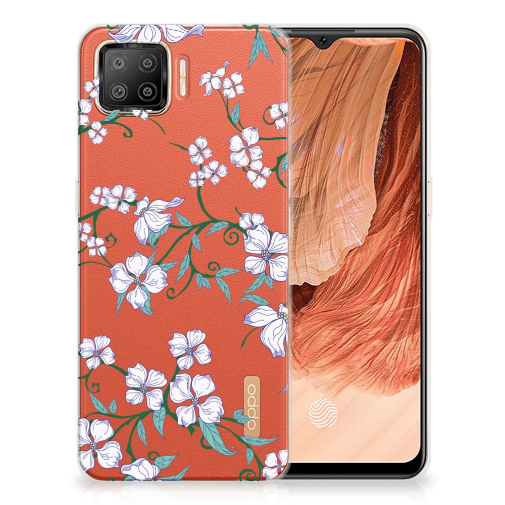 OPPO A73 4G Uniek TPU Case Blossom White B2C Telecom