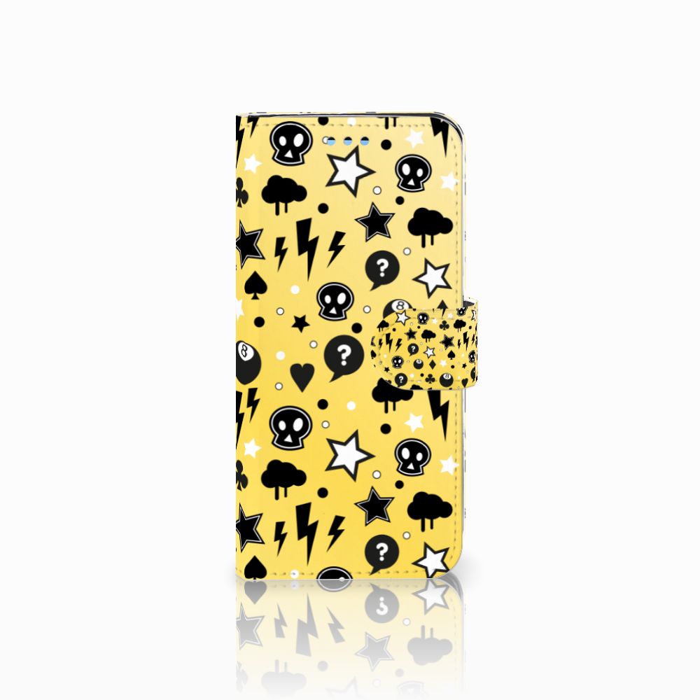 Telefoonhoesje met Naam Samsung Galaxy S9 Punk Geel