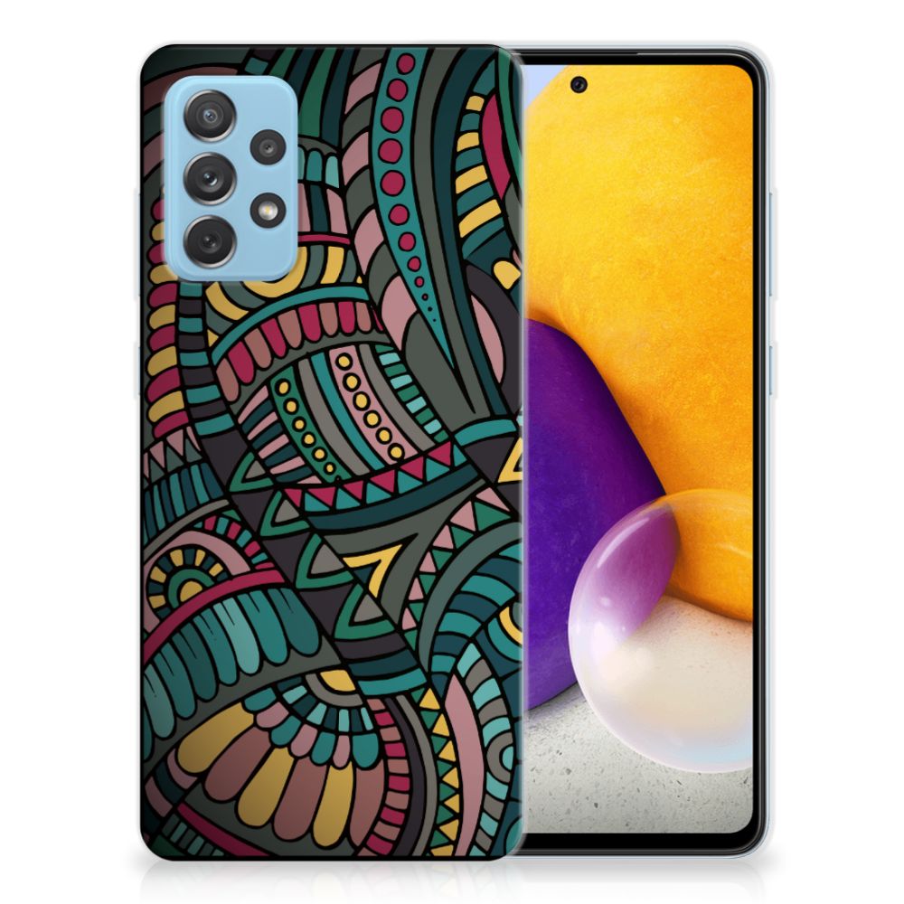 Samsung Galaxy A72 TPU bumper Aztec