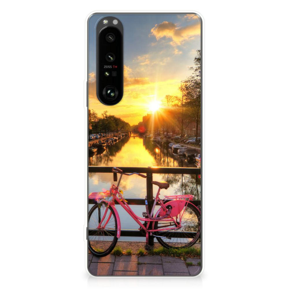 Sony Xperia 1 III Siliconen Back Cover Amsterdamse Grachten