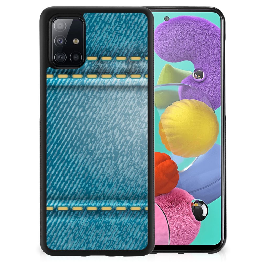 Samsung Galaxy A51 TPU Bumper Case Jeans