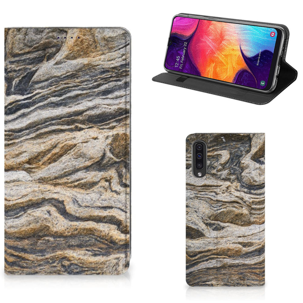 Samsung Galaxy A50 Standcase Steen
