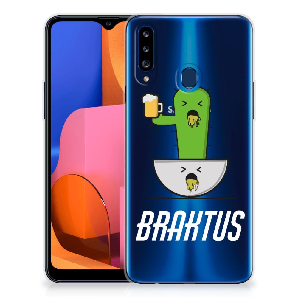 Samsung Galaxy A20s Telefoonhoesje met Naam Braktus B2C Telecom
