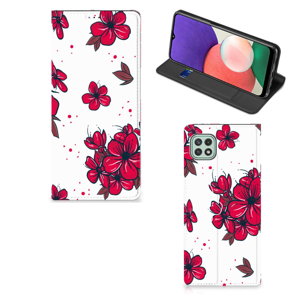 Samsung Galaxy A22 5G Smart Cover Blossom Red - B2C Telecom
