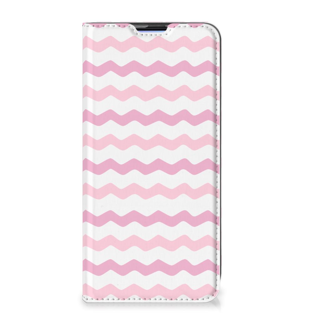 Xiaomi Redmi K20 Pro Hoesje met Magneet Waves Roze - B2C Telecom
