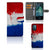 Nokia G11 | G21 Bookstyle Case Nederland met artistiek ontwerp van de Nederlandse vlag en pasjeshouder.
