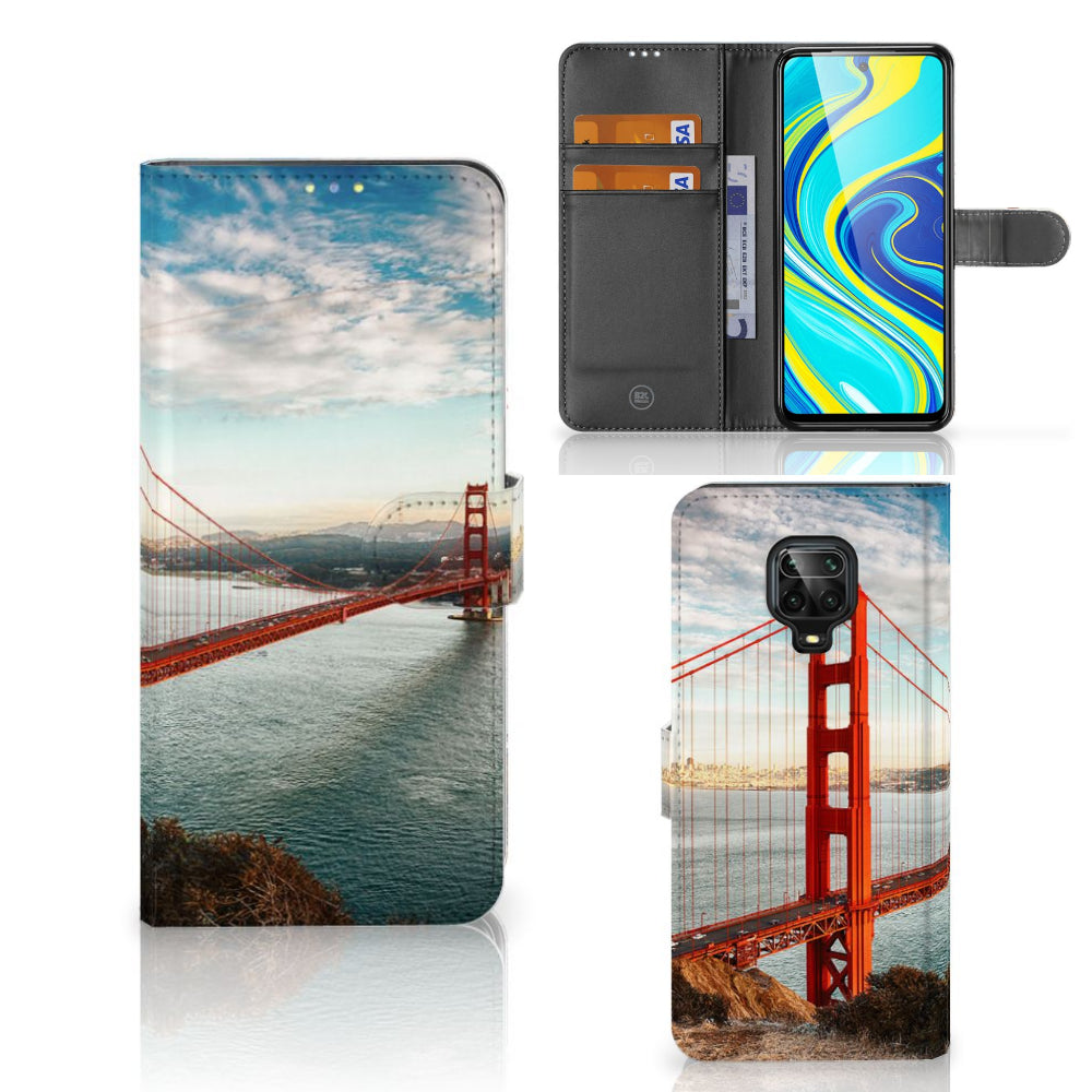 Xiaomi Redmi Note 9 Pro | Note 9S Flip Cover Golden Gate Bridge