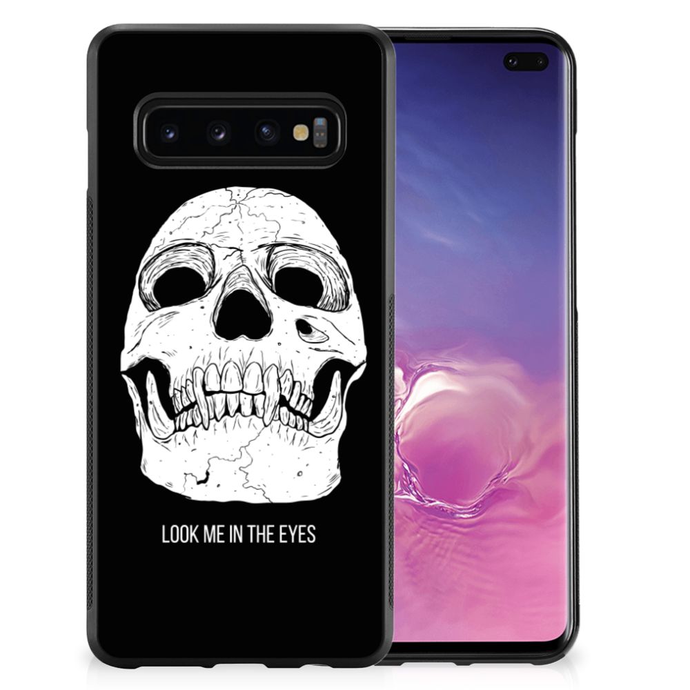 Mobiel Case Samsung Galaxy S10+ Skull Eyes