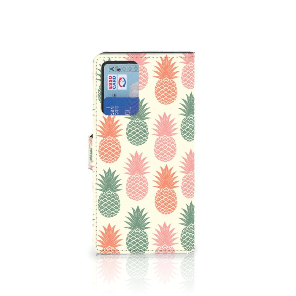 Xiaomi Redmi Note 10 Pro Book Cover Ananas