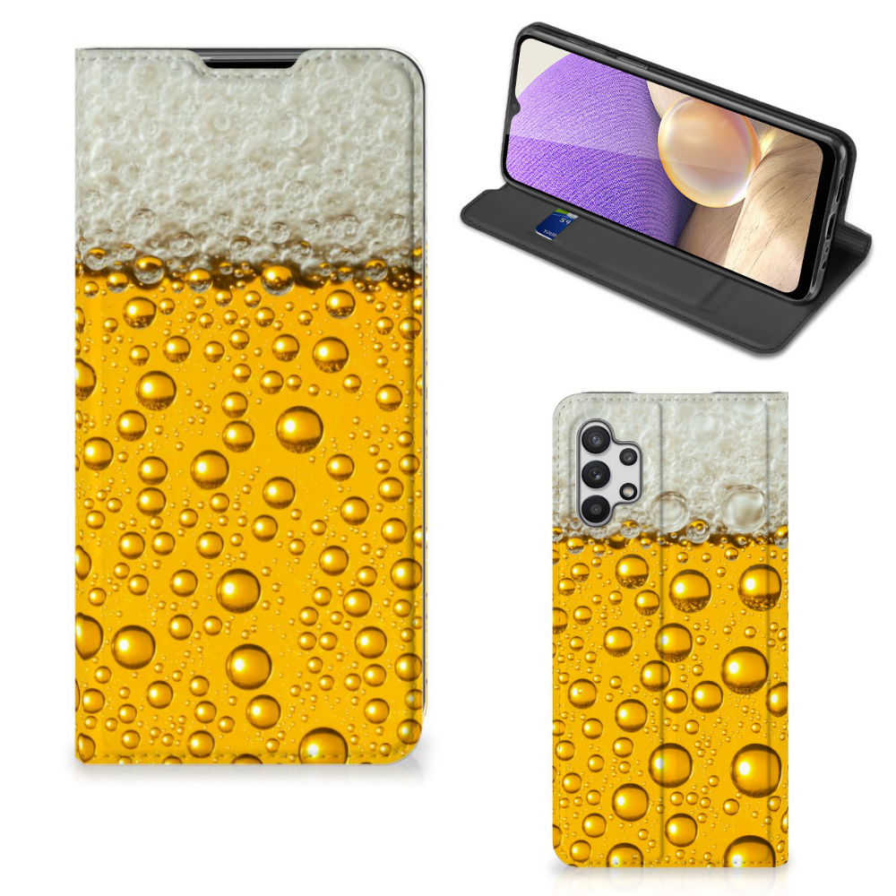 Samsung Galaxy A32 5G Flip Style Cover Bier