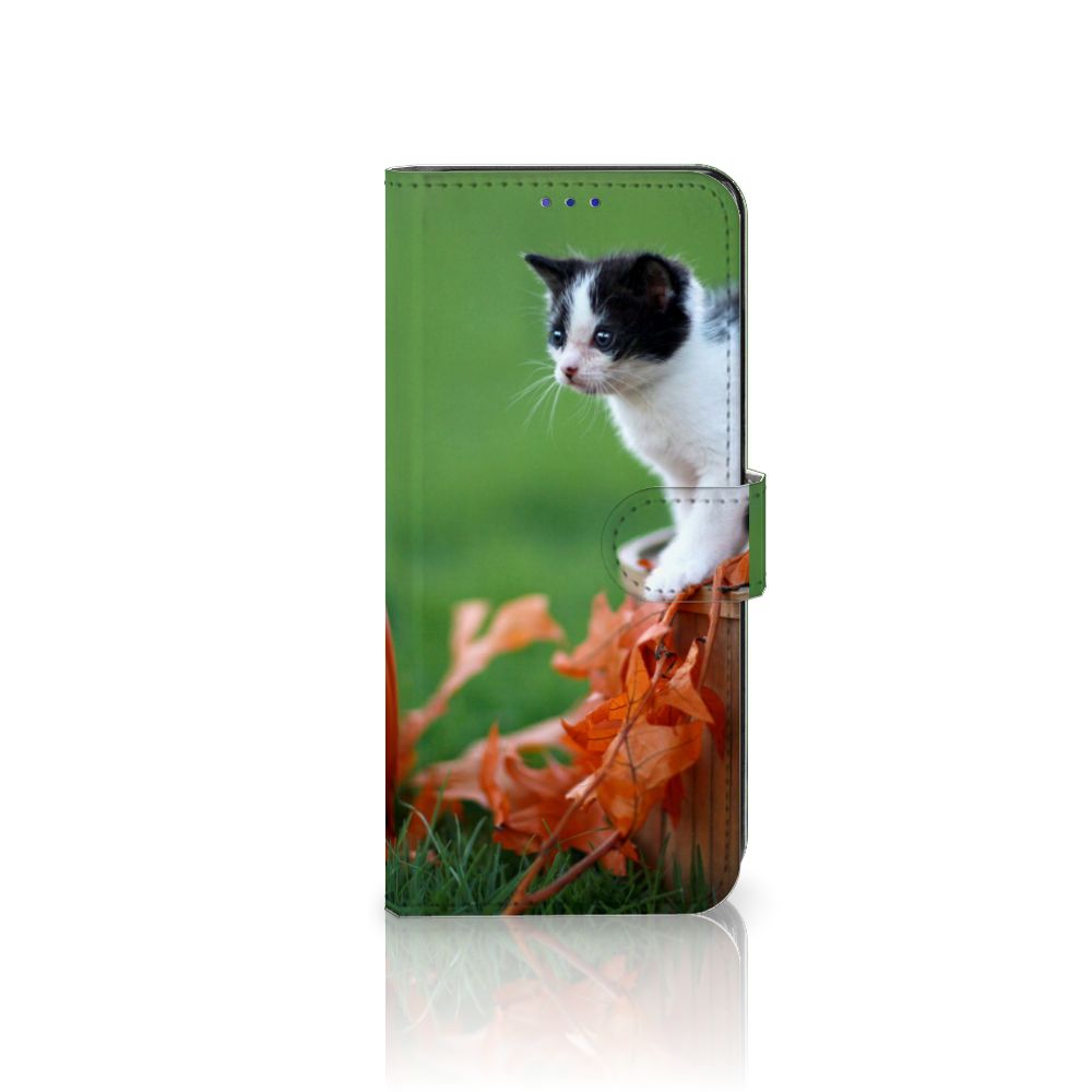 OPPO Find X5 Telefoonhoesje met Pasjes Kitten