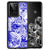 Mobiel Case Samsung Galaxy S20 Ultra Angel Skull Blauw B2C Telecom