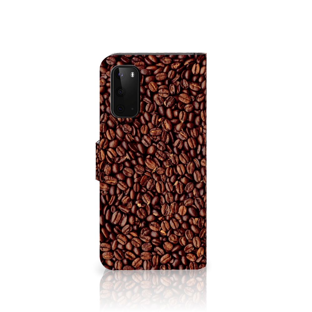 Samsung Galaxy S20 Book Cover Koffiebonen