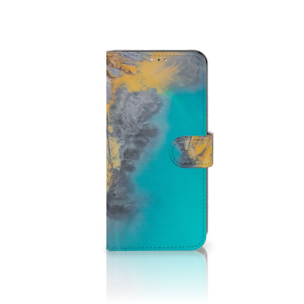 Samsung Galaxy A32 4G Bookcase Marble Blue Gold