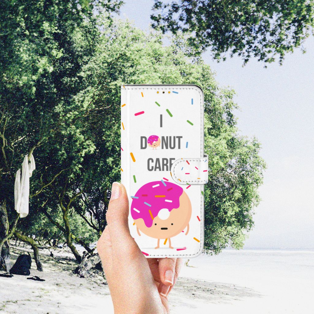 Samsung Galaxy M52 Book Cover Donut Roze