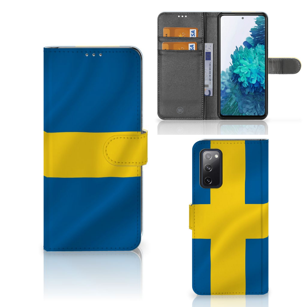 Samsung Galaxy S20 FE Bookstyle Case Zweden