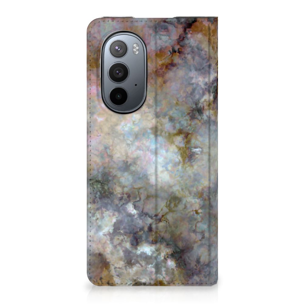 Motorola Edge 30 Pro Standcase Marmer Grijs - B2C Telecom
