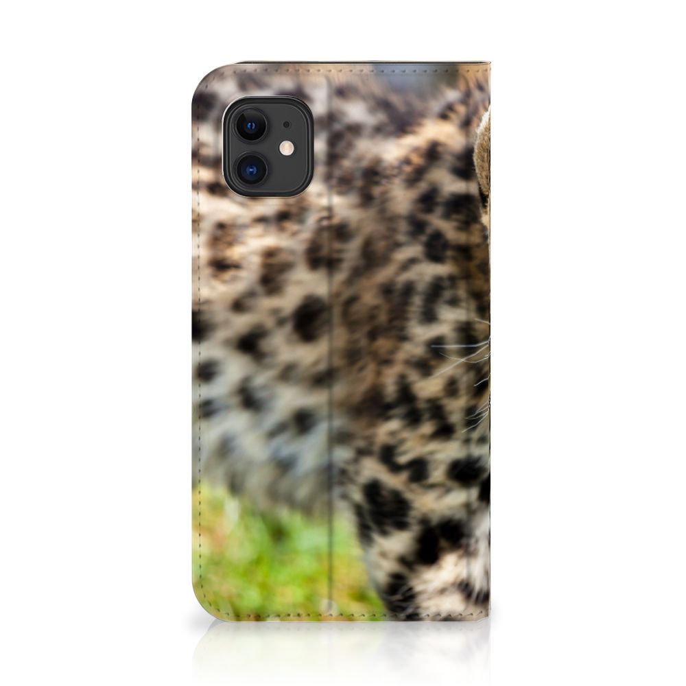 Apple iPhone 11 Hoesje maken Baby Luipaard