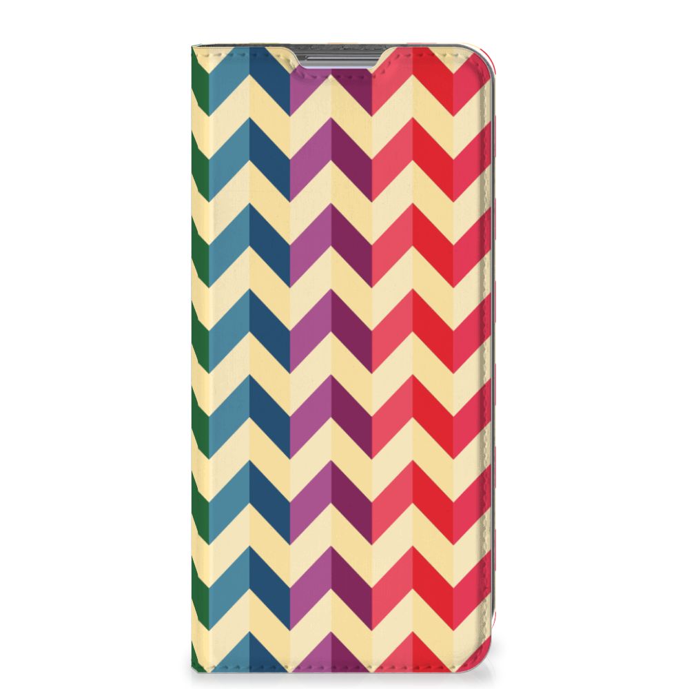 Xiaomi 12 | 12X Hoesje met Magneet Zigzag Multi Color