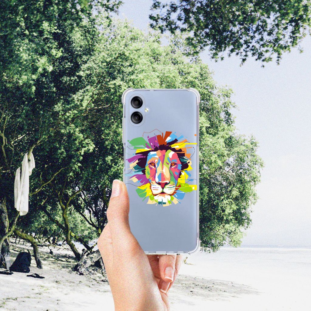 Samsung Galaxy A05 Stevig Bumper Hoesje Lion Color B2C Telecom