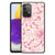 Samsung Galaxy A72 (5G/4G) Bloemen Hoesje Pink Flowers