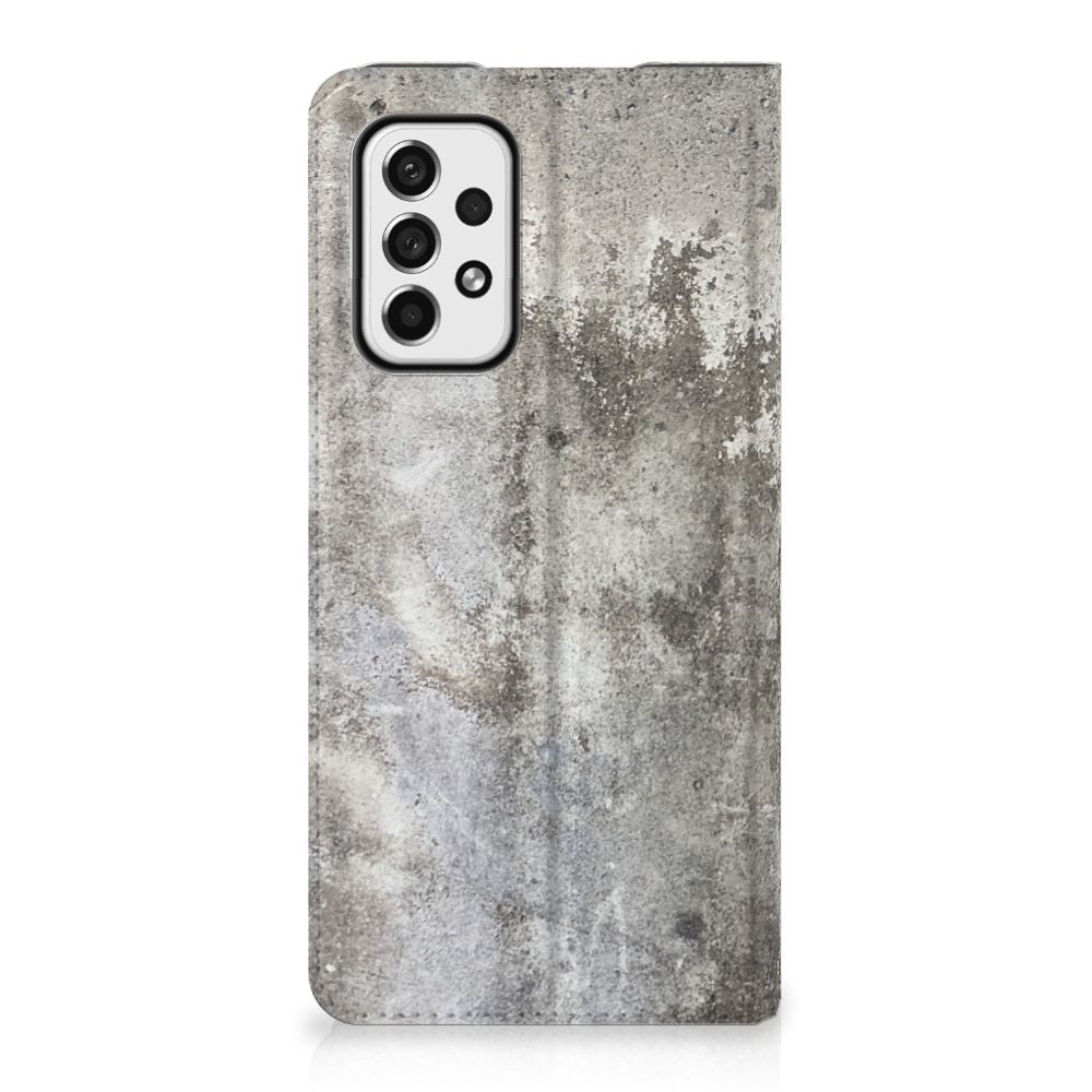 Samsung Galaxy A73 Standcase Beton Print - B2C Telecom