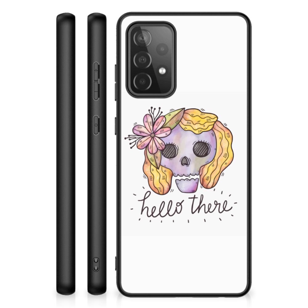 Telefoonhoesje Samsung Galaxy A72 (5G/4G) Boho Skull