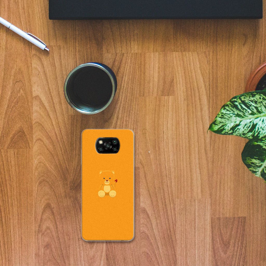 Xiaomi Poco X3 | Poco X3 Pro Telefoonhoesje met Naam Baby Beer B2C Telecom