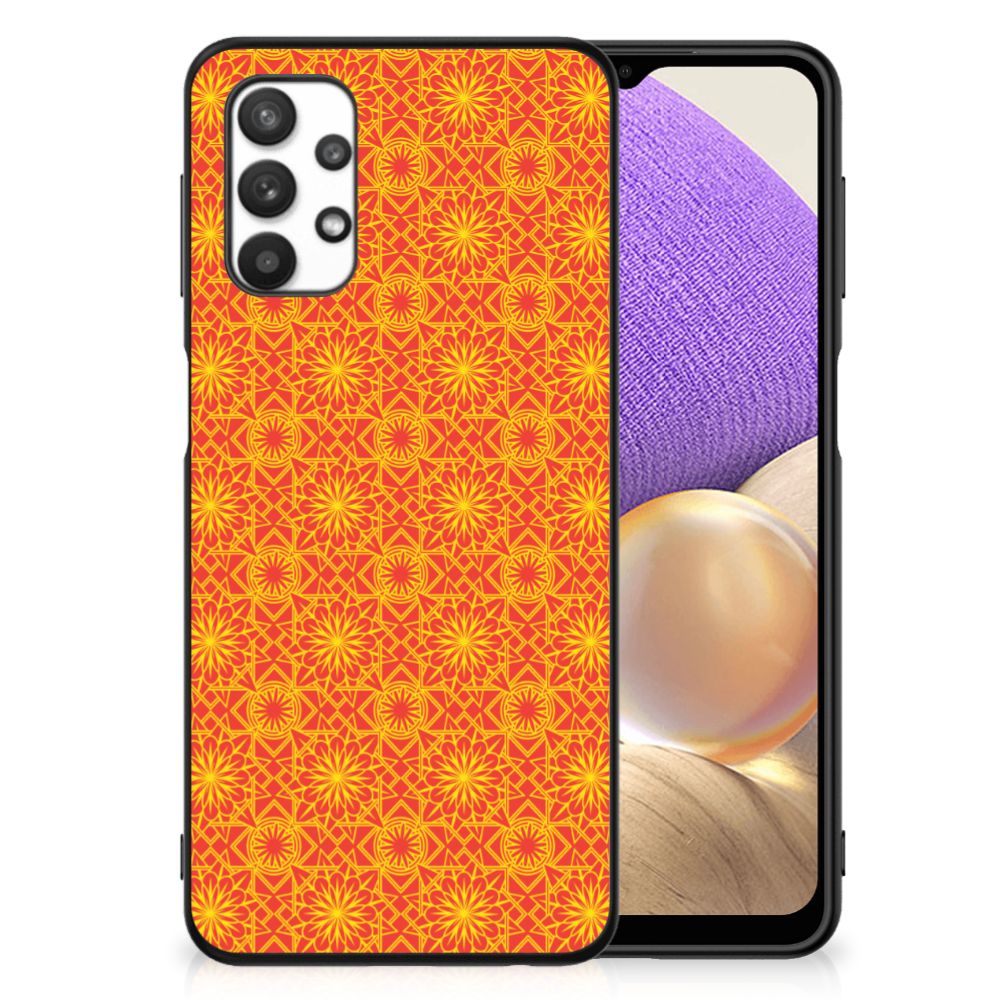 Samsung Galaxy A32 5G Back Case Batik Oranje B2C Telecom
