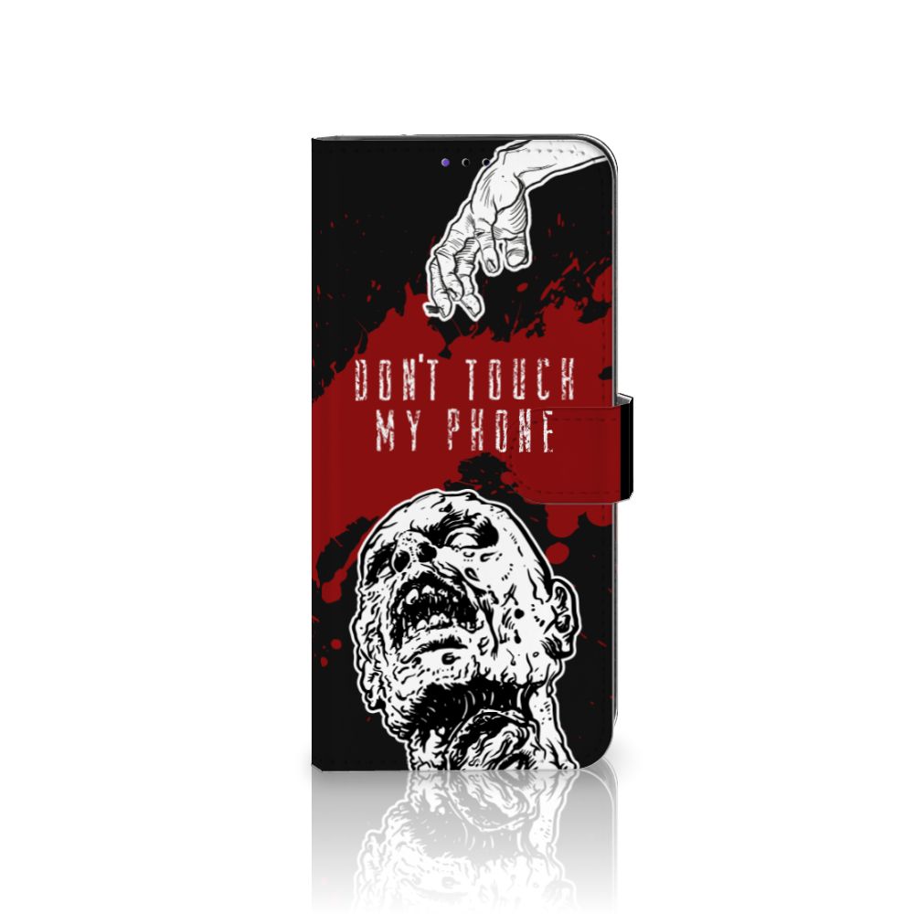 Samsung Galaxy A22 5G Portemonnee Hoesje Zombie Blood
