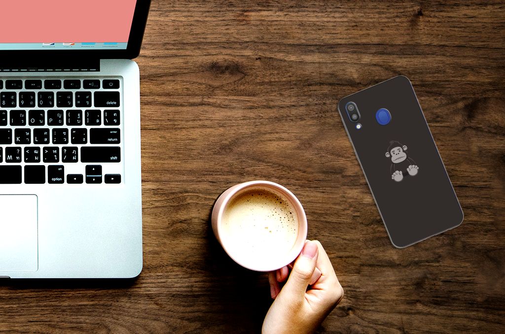 Samsung Galaxy M20 (Power) Telefoonhoesje met Naam Gorilla