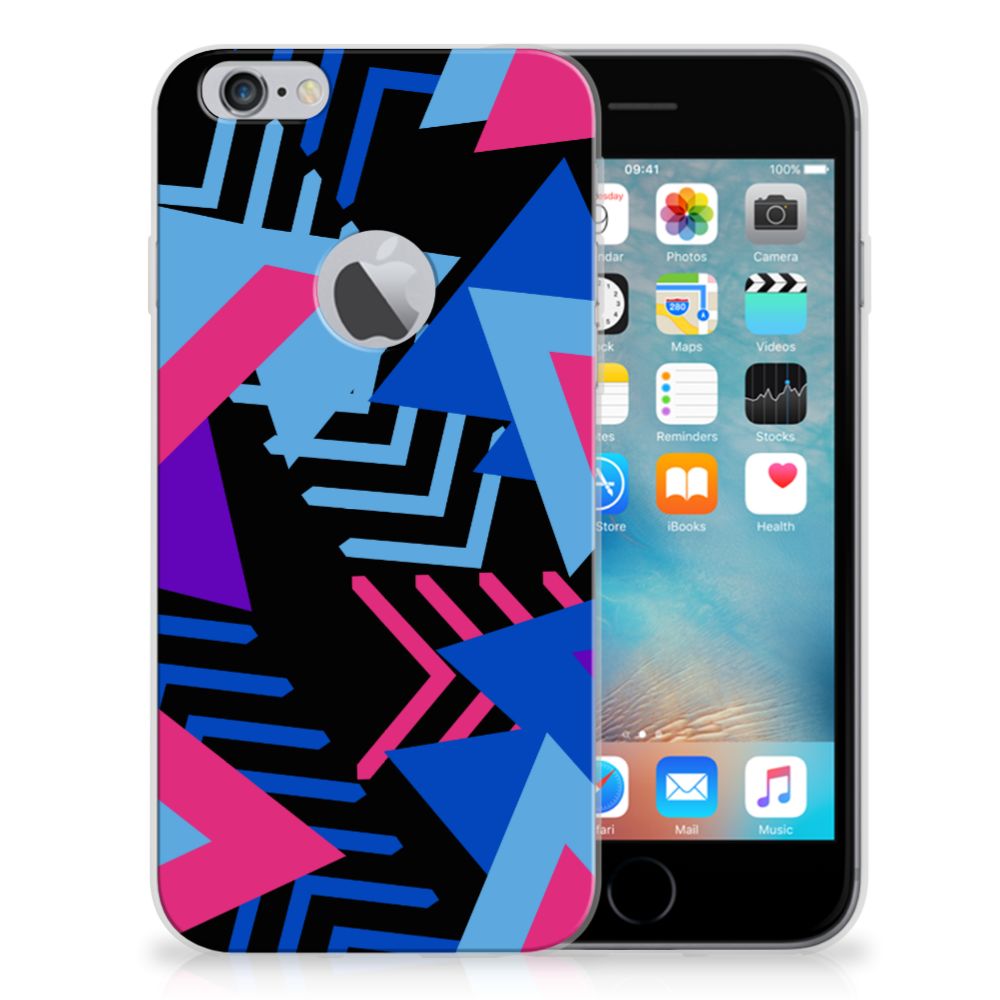 Apple iPhone 6 Plus | 6s Plus TPU Hoesje Funky Triangle