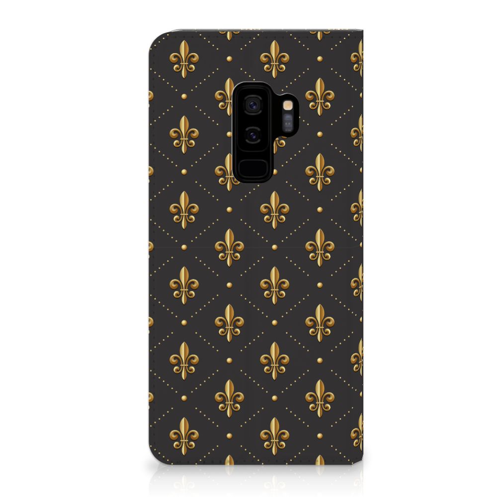 Samsung Galaxy S9 Plus Hoesje met Magneet Franse Lelie