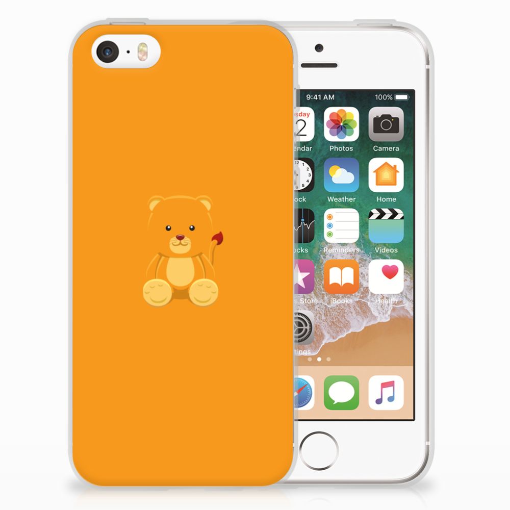 Apple iPhone SE | 5S Telefoonhoesje met Naam Baby Beer