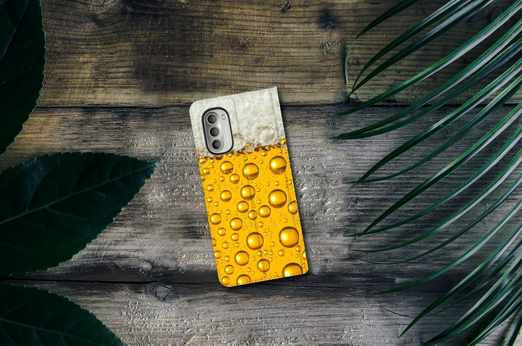 Motorola Moto G51 5G Flip Style Cover Bier - B2C Telecom