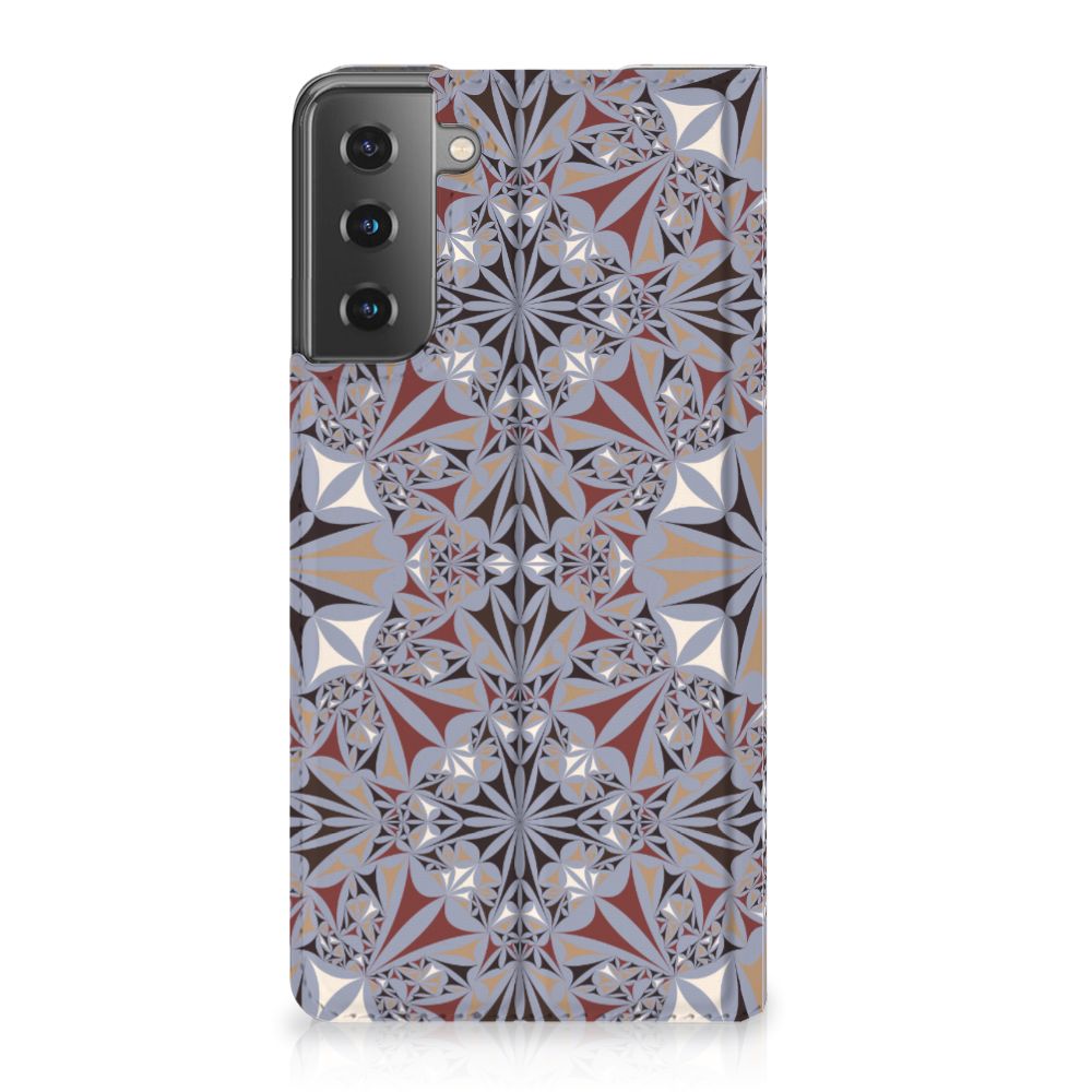 Samsung Galaxy S21 Plus Standcase Flower Tiles - B2C Telecom